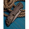 Нож складной Hogue HO24366 Deka, Black MagnaCut Wharncliffe Blade, Black Handle