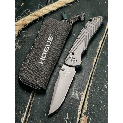 Нож складной Hogue HO24376 Deka, Black Blade