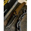 Нож складной Hogue HO24453 Mysto, BlackWash MagnaCut Blade, Brown Handle Нож складной Hogue HO24453 Mysto, BlackWash MagnaCut Blade, Brown Handle