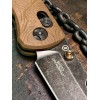 Нож складной Hogue HO24453 Mysto, BlackWash MagnaCut Blade, Brown Handle Нож складной Hogue HO24453 Mysto, BlackWash MagnaCut Blade, Brown Handle