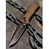 Нож складной Hogue HO24453 Mysto, BlackWash MagnaCut Blade, Brown Handle Нож складной Hogue HO24453 Mysto, BlackWash MagnaCut Blade, Brown Handle