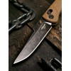 Нож складной Hogue HO24453 Mysto, BlackWash MagnaCut Blade, Brown Handle Нож складной Hogue HO24453 Mysto, BlackWash MagnaCut Blade, Brown Handle