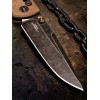 Нож складной Hogue HO24453 Mysto, BlackWash MagnaCut Blade, Brown Handle Нож складной Hogue HO24453 Mysto, BlackWash MagnaCut Blade, Brown Handle