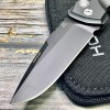 Нож складной Hogue HO34110 Auto Ex-A01, Black Blade