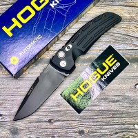 Нож складной Hogue HO34130 Auto Ex-A01, Black Blade