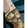 Нож складной Hogue HO34178 EX-01, G-Mascuc Green G10 Handle