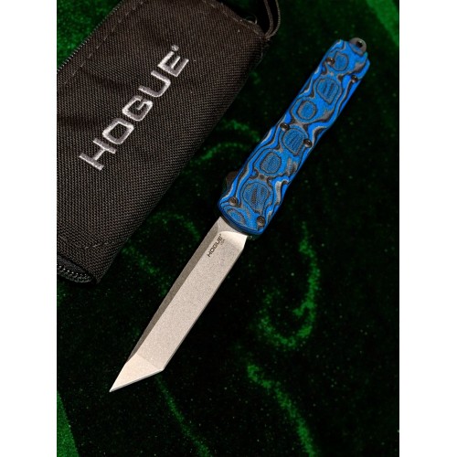 Нож складной Hogue HO34863 Counterstrike, CPM-20CV StoneWash Blade, G-Mascus Blue G10 Handle Нож складной Hogue HO34863 Counterstrike, CPM-20CV StoneWash Blade, G-Mascus Blue G10 Handle
