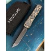 Нож складной Hogue HO34867 Counterstrike, Black CPM-20CV Blade, G-Mascus Dark Earth G10 Handle
