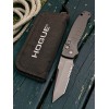 Нож складной Hogue HO64120 Ballista I, Black Part Serrated Blade, Black Handle