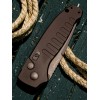 Нож складной Hogue HO64120 Ballista I, Black Part Serrated Blade, Black Handle