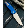 Нож складной Hogue HO64123 Ballista I, StoneWash Blade, Blue Handle