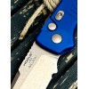 Нож складной Hogue HO64123 Ballista I, StoneWash Blade, Blue Handle
