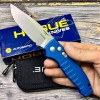 Нож складной Hogue HO64133 Auto Ballista, Blue Handle