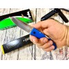 Нож складной Ka-Bar Dozier Folding Hunter, Blue Handle