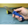 Нож складной Ka-Bar Dozier Hunter, D2 Blade, Blue Handle