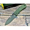Нож складной Ka-Bar Dozier Folding Hunter, Black Blade, Foliage Green Handle