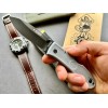 Нож складной Ka-Bar Dozier Folding Hunter, Zytel Grey Handle