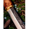 Нож Kellam KLKPR5 Puukko, 5 Carbon Steel Blade