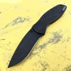 Нож складной Kershaw Blur, Black Blade, Black Aluminum Handles