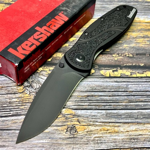 Нож складной Kershaw KS1670BLKMAG Blur, MagnaCut Blade Blade, Black Aluminium Handle