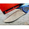 Нож складной Kershaw Blur, Damascus Blade, Blue Handle