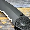 Нож складной Kershaw Blur, Black Tanto Serrated Blade