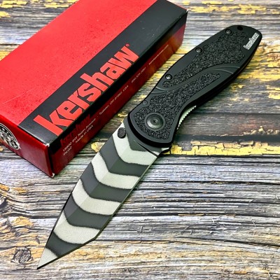 Нож складной Kershaw Blur, Tiger Striped Blade