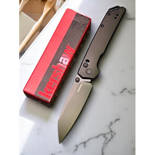 Нож складной Kershaw KS2038RBLK Iridium, Black Reverse Blade