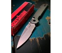 Нож складной Kershaw KS2038ST Iridium, Part Serrated  Blade, Gray Handle