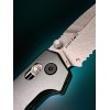 Нож складной Kershaw KS2038ST Iridium, Part Serrated  Blade, Gray Handle