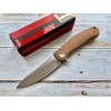 Нож складной Kershaw Concierge, D2 Blade, Brown MIcarta Handle
