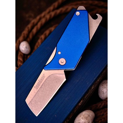 Нож складной Kershaw KS4036BLU Pub, Blue Aluminum Handle
