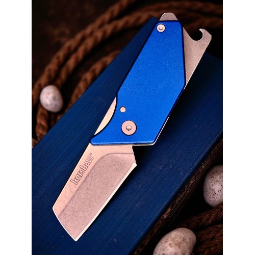Нож складной Kershaw KS4036BLU Pub, Blue Aluminum Handle