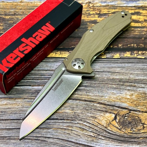 Нож складной Kershaw Natrix, Tan G-10 Handles