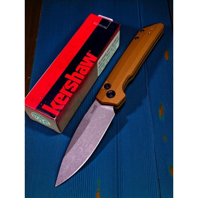Нож складной Kershaw KS7038BRZ Launch Iridium, Bronze Handle