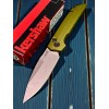 Нож складной Kershaw KS7038OL Launch Iridium, Olive Handle