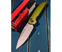 Нож складной Kershaw KS7038OL Launch Iridium, Olive Handle