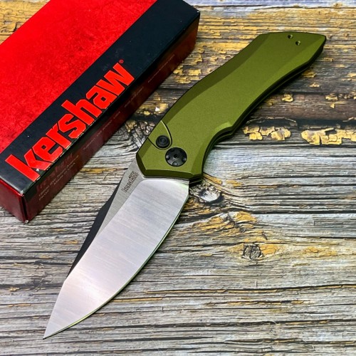 Нож складной Kershaw KS7100OL Launch 1, OD Green Handle