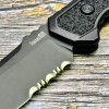 Нож складной Kershaw KS7105 Launch 16, Black Serrated Blade, Black Handle