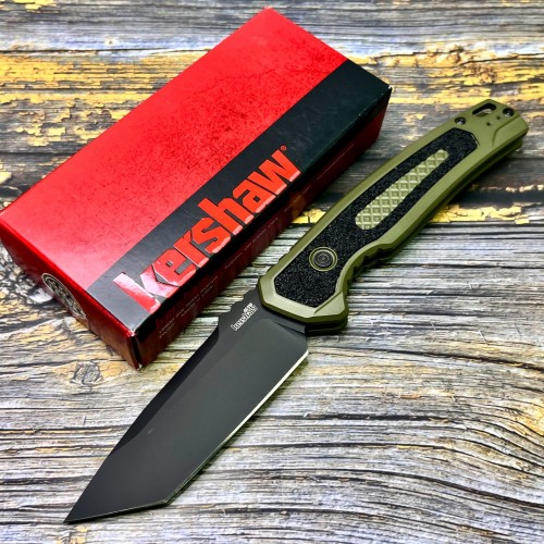 Нож складной Kershaw KS7105OLBLK Launch 16, Black Blade, Olive Handle