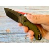 Нож складной Kershaw Shuffle II, BlackWashed Tanto Blade, OD Green Handle
