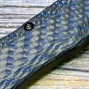 Нож складной Kershaw KS9000CFBLU Livewire, Blue Carbon Handle
