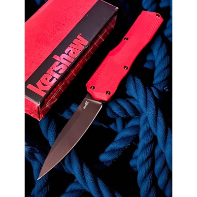 Нож складной Kershaw KS9000RDG Livewire, Red G-10 Handle