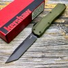 Нож складной Kershaw KS9000TOLBLK Livewire, Tanto Blade, Green Handle