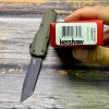 Нож складной Kershaw KS9000TOLBLK Livewire, Tanto Blade, Green Handle