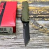 Нож складной Kershaw KS9000TOLBLK Livewire, Tanto Blade, Green Handle