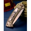 Нож складной Knives Of Alaska KOA00919FG Auto Recon Patrol Button Lock