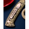 Нож складной Knives Of Alaska KOA00919FG Auto Recon Patrol Button Lock