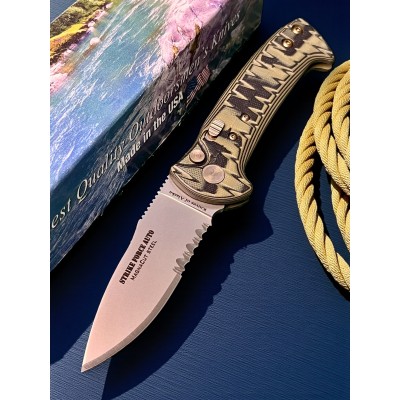 Нож склдадой Knives Of Alaska KOA00933FG Strike Force, Part Serrated MagnaCut Blade