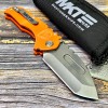 Нож складной Medford MD30DTT11GG Praetorian, D2 Tanto Blade, Orange G10 Handle